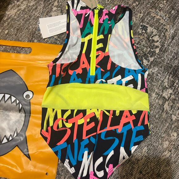 Stella McCartney swim Girls sz 4 - Picture 4 of 7